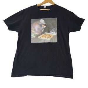 Gumbo Slice Meme Shirt Pizza Alligator Funny Tee Cotton Heritage L Black